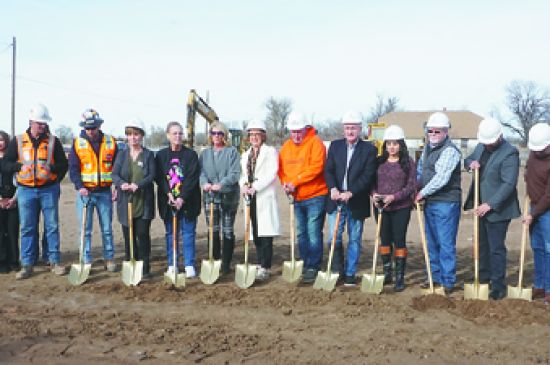 City breaks ground on new public bus facility